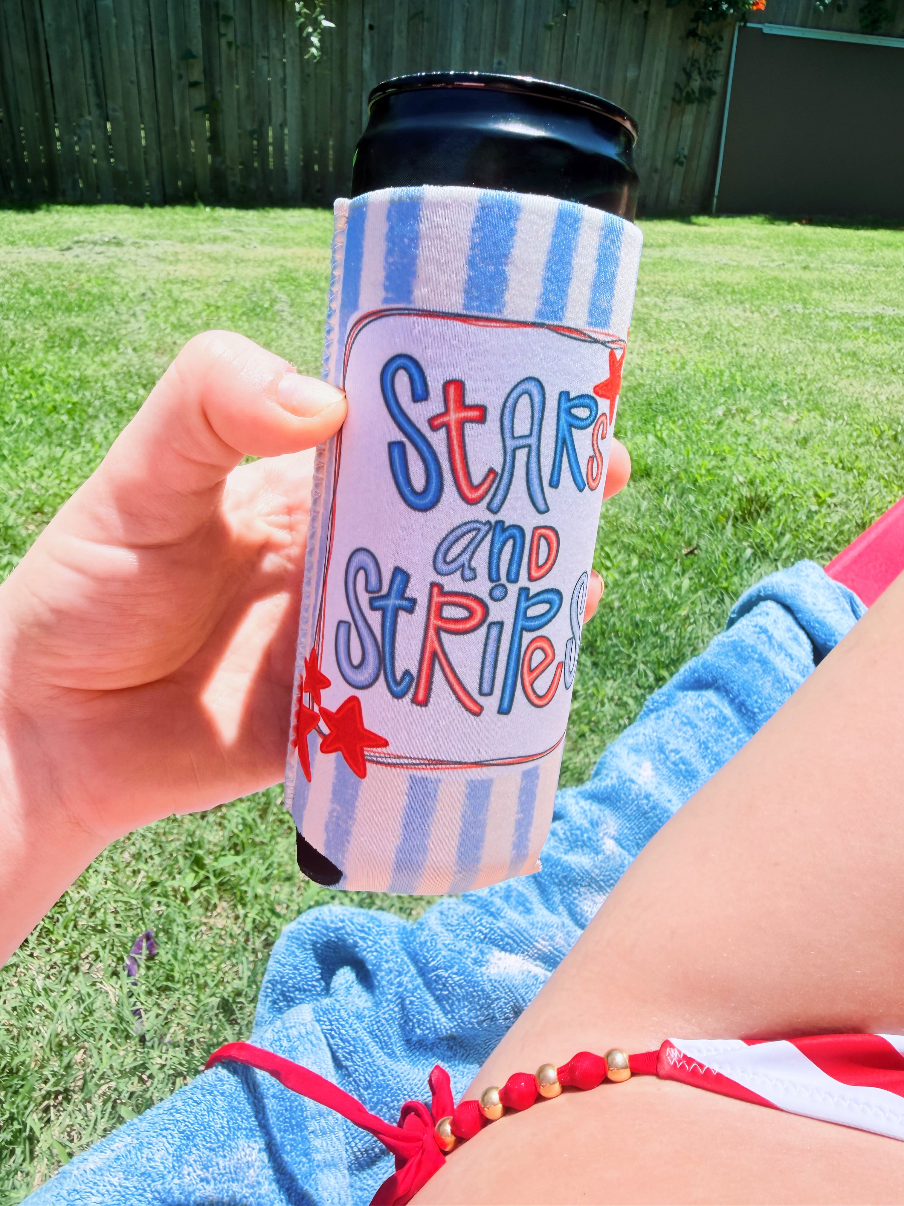 STARS AND STRIPES KOOZIE