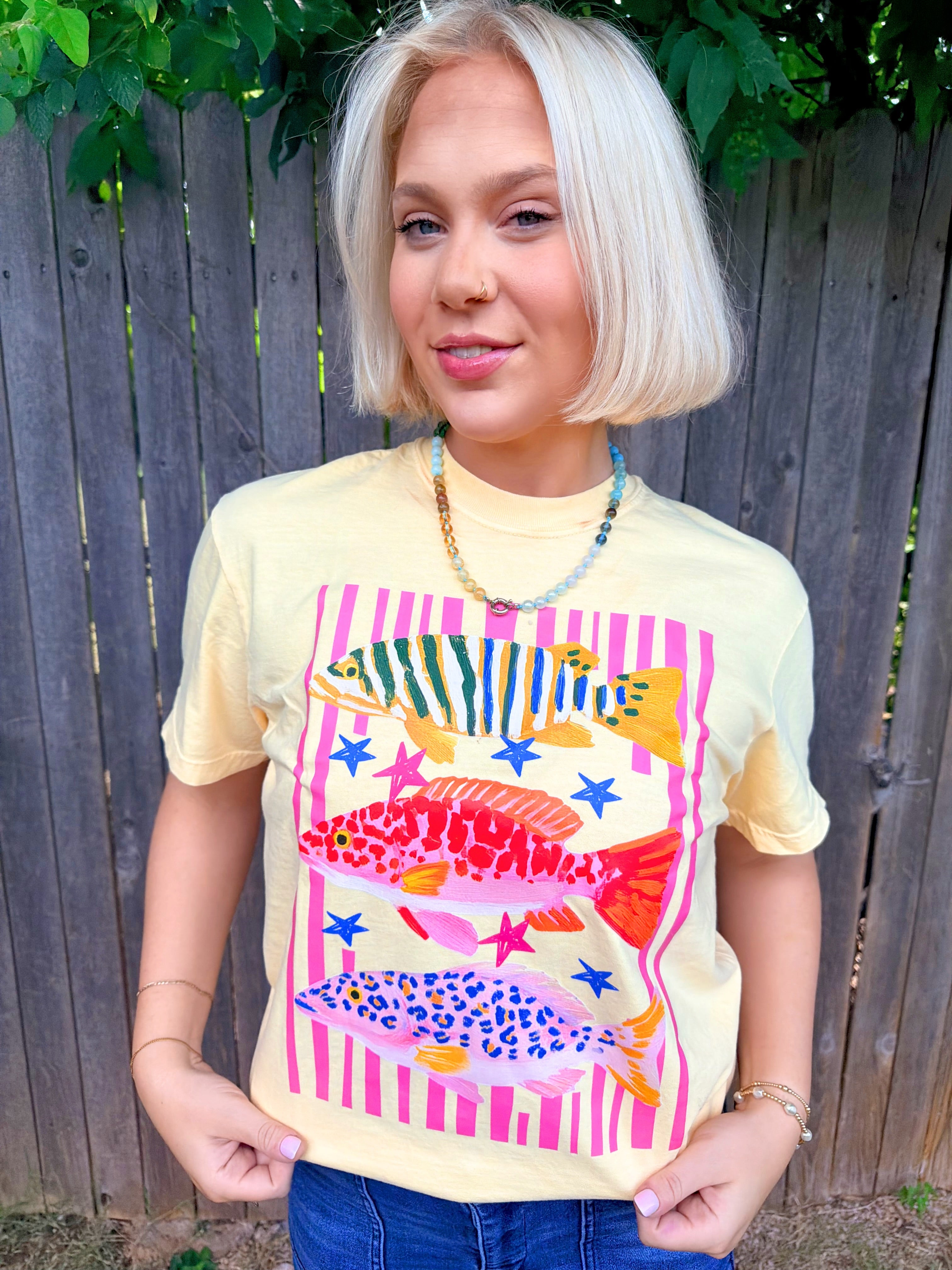 Colorful Fish Tee