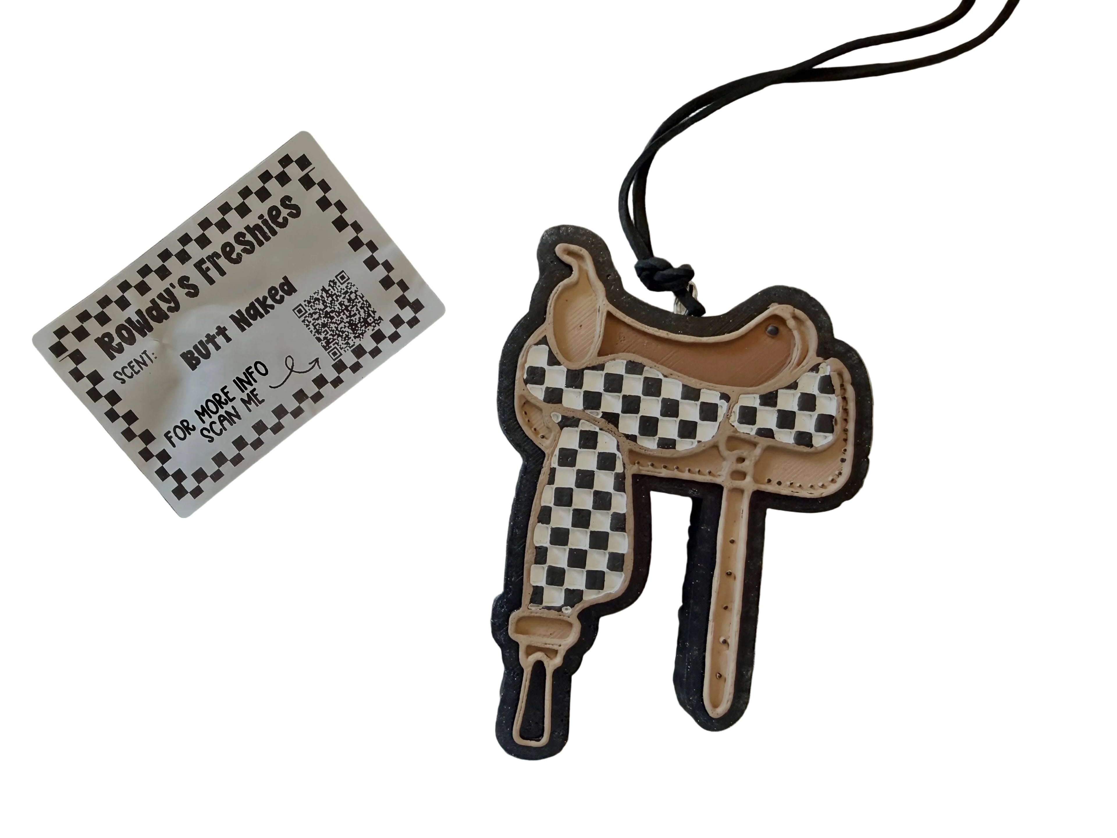 Checkered Saddle Freshie