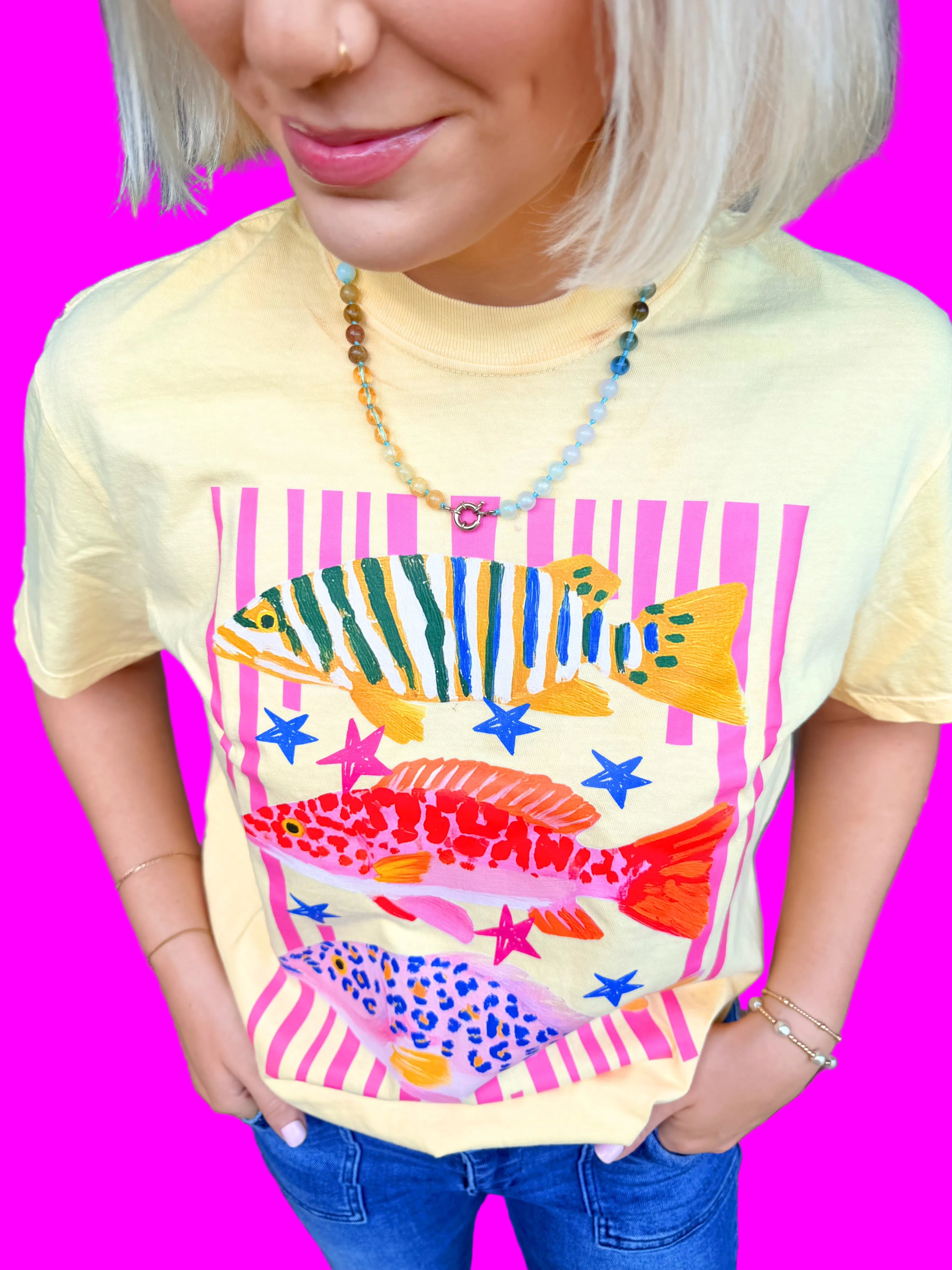 Colorful Fish Tee