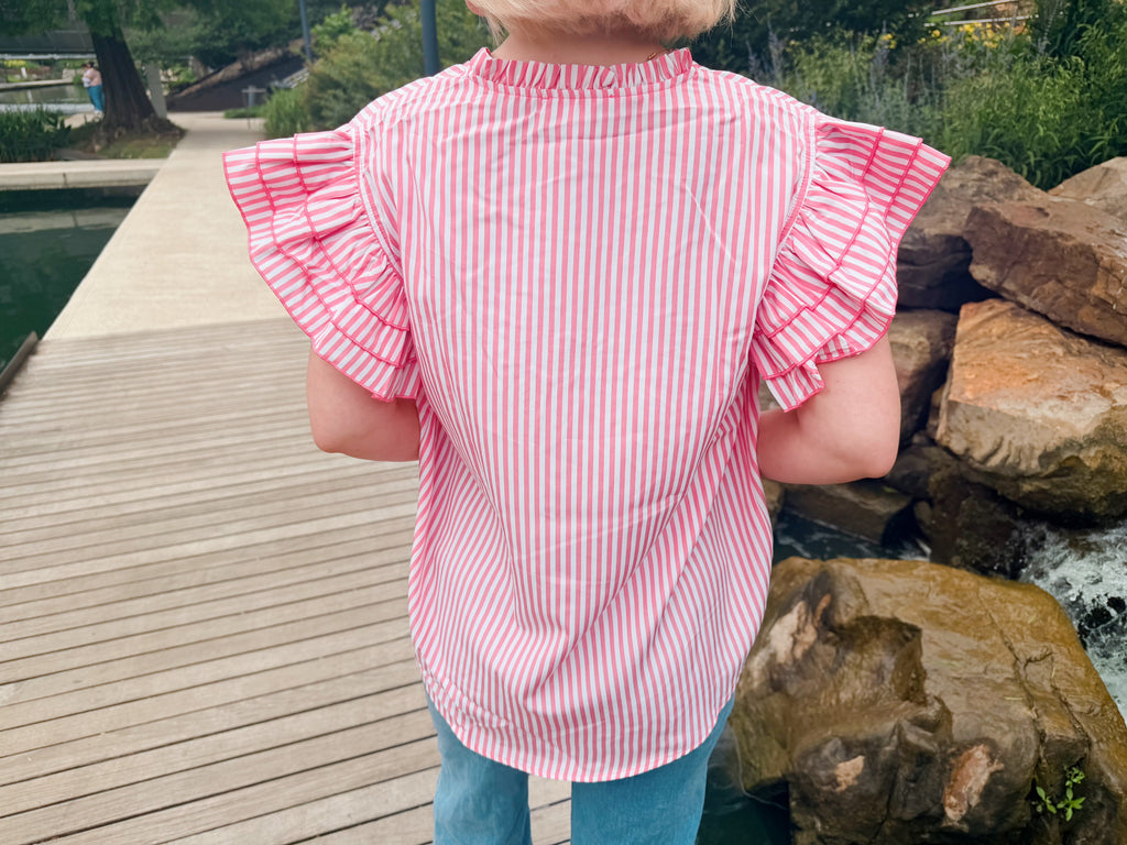 Sweet Magnolia Stripe Top