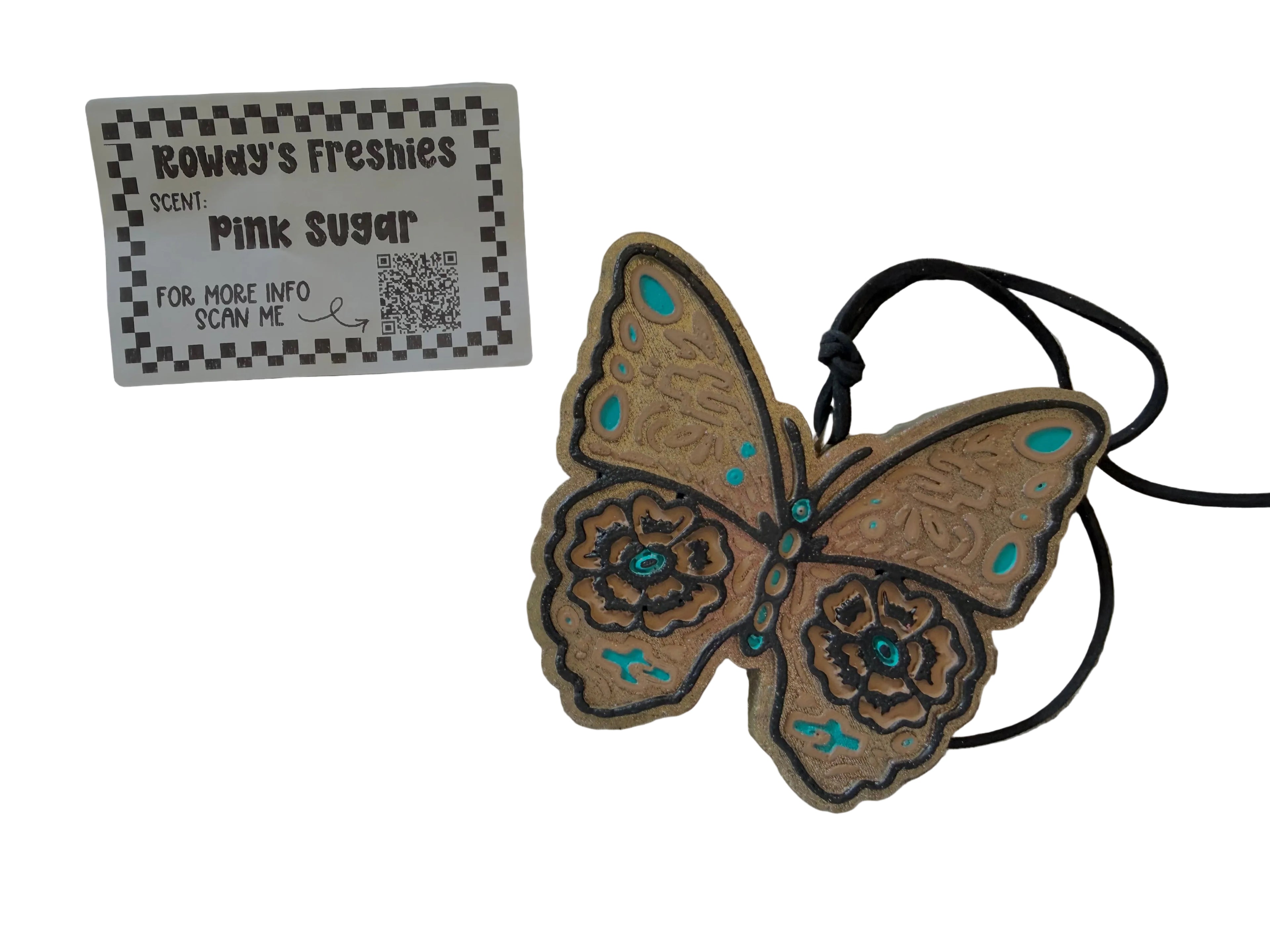 Tooled Butterfly Freshie